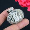 Prairie Agate Gemstone Pendant Solid 925 Sterling Silver Pendant Jewelry Gift For Unisex