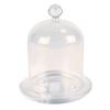 Glass Cloche - MegaCrea - Transparent - 13.5 X 10 Cm - 1 Piece