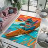 Potdemiel 3D Stitch Cartoon Rug Carpet for Living Room Children Bedroom Mat Sofa Doormat Floor Rug Home Decor Mat Fast Shipping