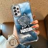 Nash Fishing Fish Mark Plating Phone Case For Samsung A17 A07 A37 A57 A16 A56 A15 A55 A14 A54 A13 A53 A26 A36 A25 A35 A24 A34 A2