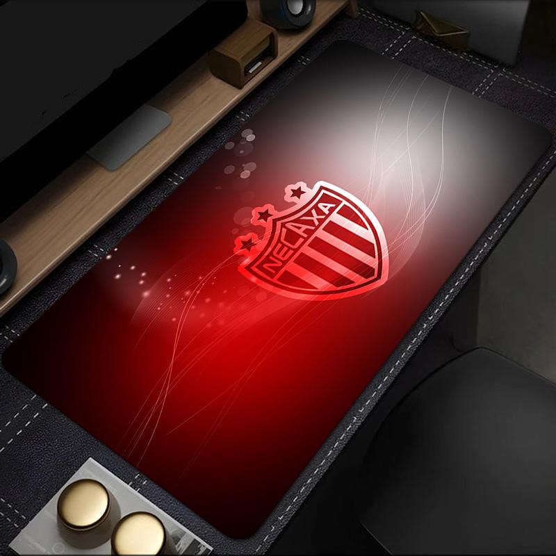Necaxa Team Crest mouse pad, rubber base, esports desk mat, mouse pad for gamers and office use, gaming desk , easy to clean mat
