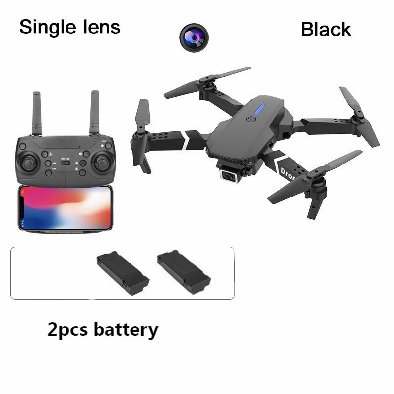 Дрон E88 Pro 4K HD с двойной камерой, положение 1080P Wi-Fi FPV Nova 2021 Altura Manter Profissional RC Quadcopter