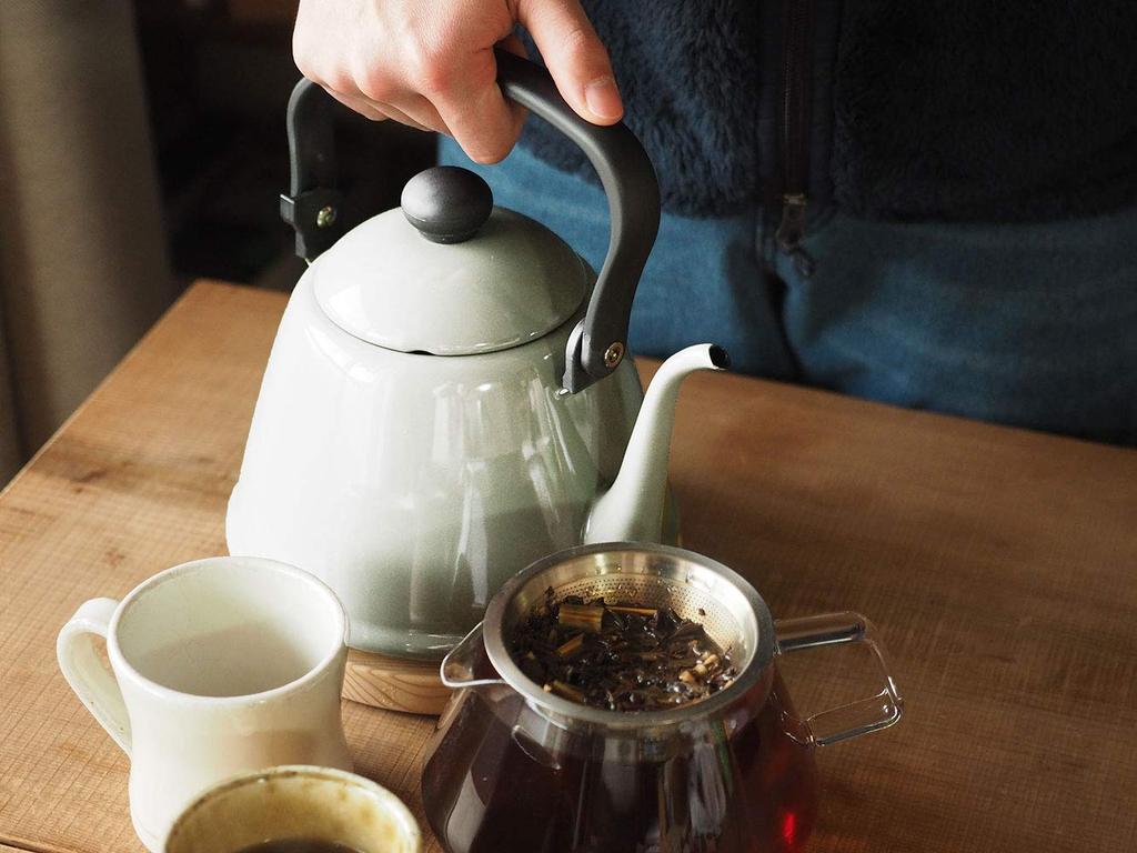 Noda Horo Drip Kettle II Enamel 2L IH Compatible White Made In Japan DK-200W