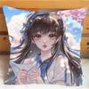 Arena of Valor Honor of Kings Xi Shi Pillow and Pillowcase Cushion Cover Case Double Sided Printing Plush Throw Pillows 40x40cm