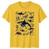 Ocean Animals Sea Life Mens T-Shirt Marine Life Tee