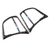 Carbon Fiber Steering Wheel Button Cover Trim For BMW 3 4 Series F30 F32 13-