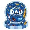 Father's Day Party Paper Plates, Cups, Napkins, Disposable Tablecloths, Decorative Tableware, and Themed Decor Set
