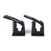 Mini Quick Fist Clamp (2-Pack) [Diameter: 16mm-32mm] Rubber Flashlight Wall Mount Clamp