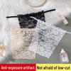 Seamless Lace Strapless Tube Top for Women - Invisible Anti-Exposure Bra for Spring/Summer