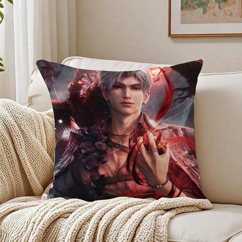 1PCS Romantic LLove And Deepspace Icons Cushion Cover Pillowcase Antidustmite living Room Sofa Decor Cushion Room