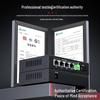 Fenghuo Weishi 4-портовый гигабитный Ethernet и RS485 оптоволоконный трансивер