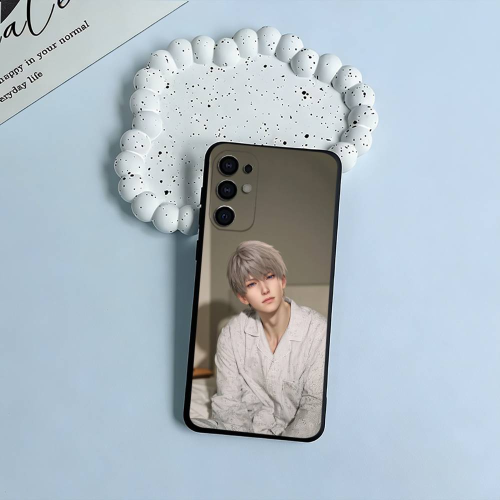 Мягкий силиконовый чехол Love- and- Deepspace&Xavier для Samsung S25, S24, S21, S22, S23, S30, Ultra, S20, Plus, FE, Lite - Черный