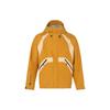 23 Engineered Patchwork Letter Print Hooded Loose Jacket Men Outerwear Sauce-Yellow DQ8057-712