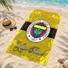 Fenerbahce Custom Name Beach towels also serve as bath towels summer essential a musthave for the outdoors the beach and the pool