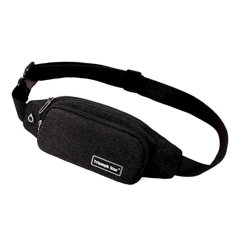 Unisex Waterproof Fanny Pack: Multifunctional Coin Purse, Mobile Phone Holder, Lightweight Running Bag for Sports