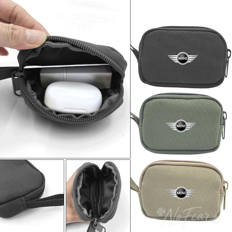 Portable Car Driver License Key Bag Storage Wallet For I2 Mini Cooper R50 R53 R55 R56 R60 R61 F54 F55 F56 Keychain Car stickers YQ8