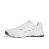 Traxion Cushioned Slip-Resistant Low-Top Golf Shoes Men's White Silver Sneakers IH2247