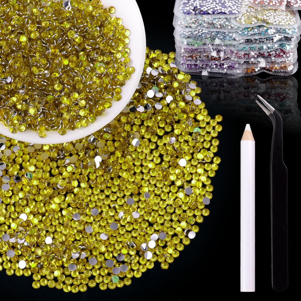 2Mm3Mm4Mm Flat Bottom Resin Drill Diy Handmade Mobile Phone Case Beauty Sticker Drill