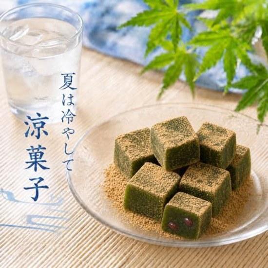 Mugwort Kinako Mochi KuzumochiWarabimochi-style Japanese sweets desserts red bean paste individually wrapped 500g approximately 50 pieces adzuki beans