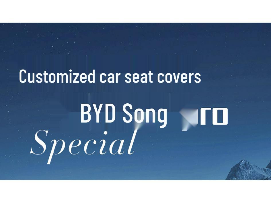 BYD Song PRO All-Season Leather Car Seat Cushion Set - Full Coverage for Five-Seat Models