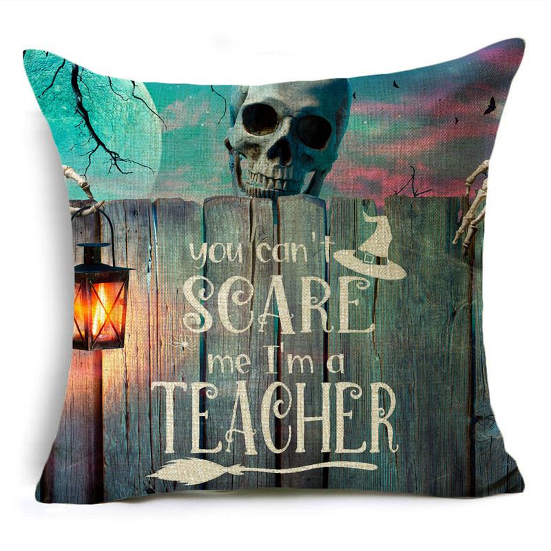 Чехол на подушку для Хэллоуина, темная луна, ночь, праздничная атмосфера, украшение для дивана, поясная подушка, чехол для подушки 40*40 см/45*45 см/50*50 см