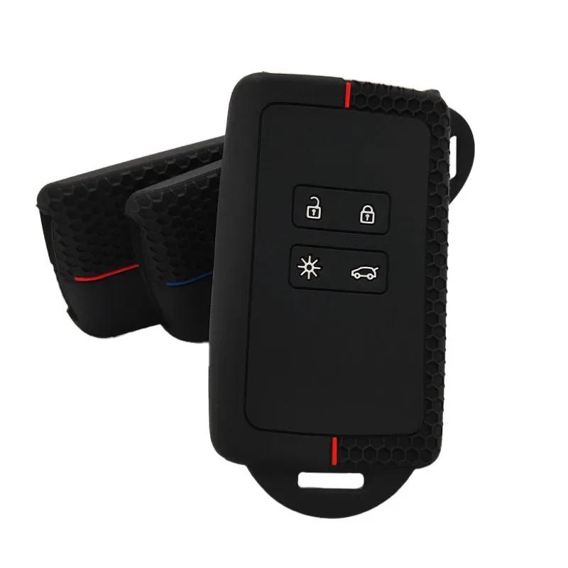 Силиконовый чехол для ключа Renault Austral Captur Arkana Koleos Zoe Scenic Dacia Sandero Duster Logan Jogger Kadjar Clio Megane
