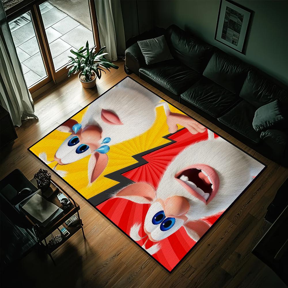 Cartoon BB-Booba Small Carpet Bedside Kitchen Bath Living Home House Bedroom Floor Mat Doormat Rug Decoration