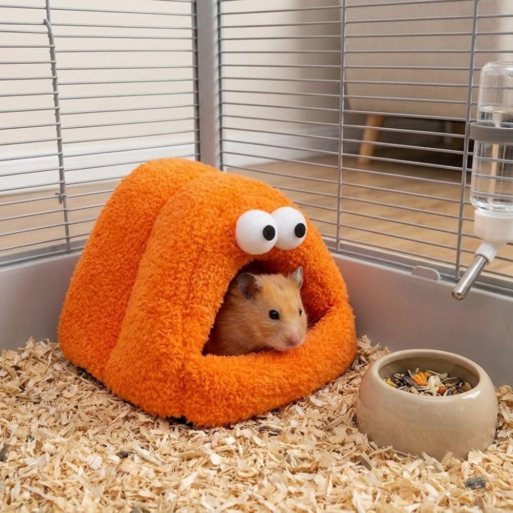Cozy Hedgehog Hideout Nest Cold-proof Pet Cotton Hut Hamster Bed House Cage Accessories