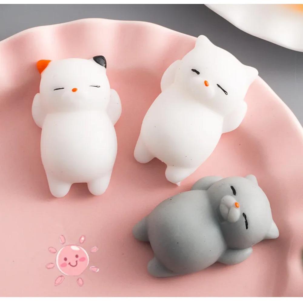 Сквіші Игрушки Антистресс Животные Слизь Игрушки для Сжимания Милый Антистресс Мячик Абреакт Мягкий Липкий Снятие Стресса Забавные Игрушки Для Детей