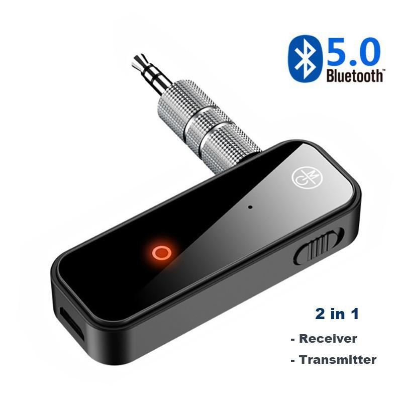 2 в 1 беспроводной Bluetooth 5,0 приемник-передатчик адаптер разъем 3,5 мм для автомобильного музыкального аудио Aux A2dp наушников приемник громкой связи