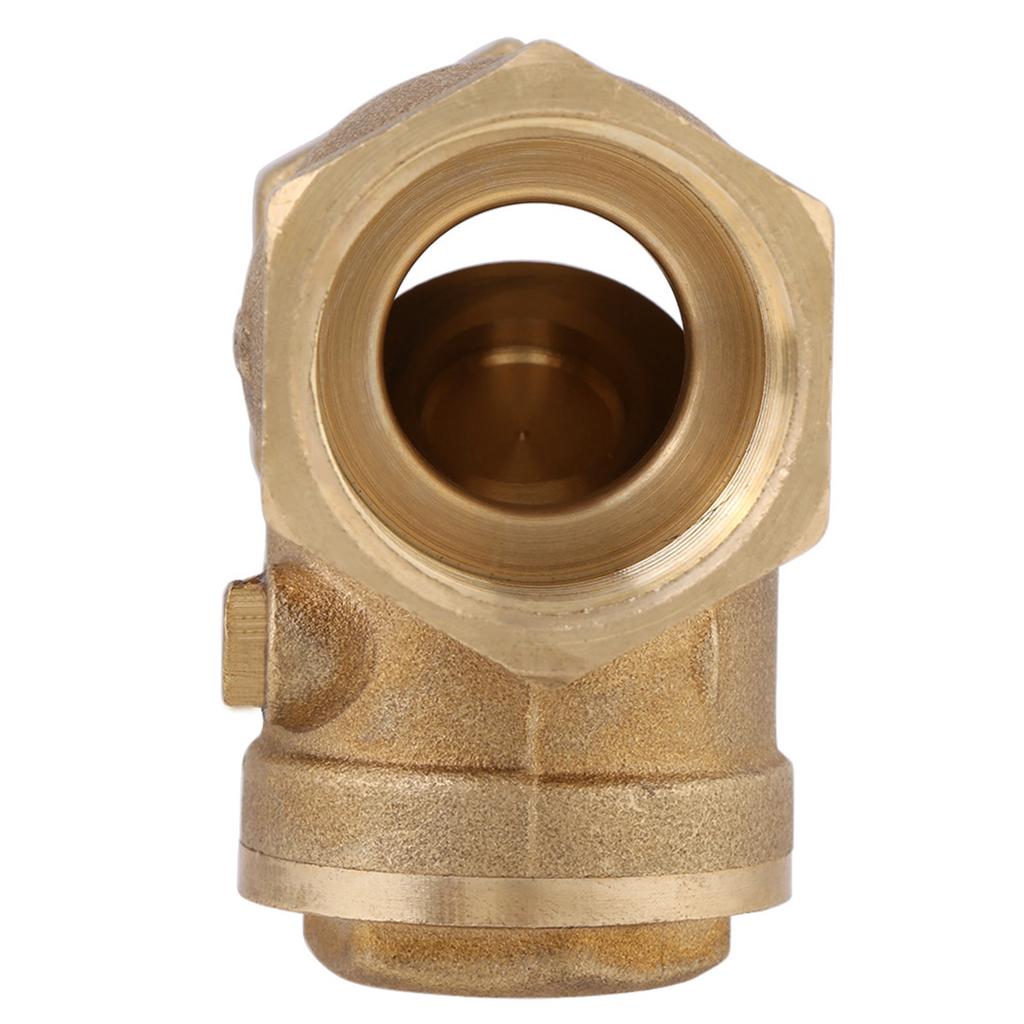 1pc DN20 Female Thread Brass NOn Return Swing Check Valve 232PSI Prevent Water Backflow