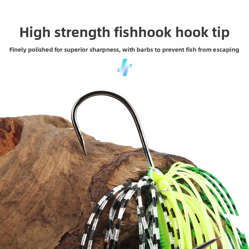 Stainless Steel Blade-Style Crankbait for Perch Bass & Black Carp-Artificial Soft Bait for Freshwater Reservoir & Pond Fishing