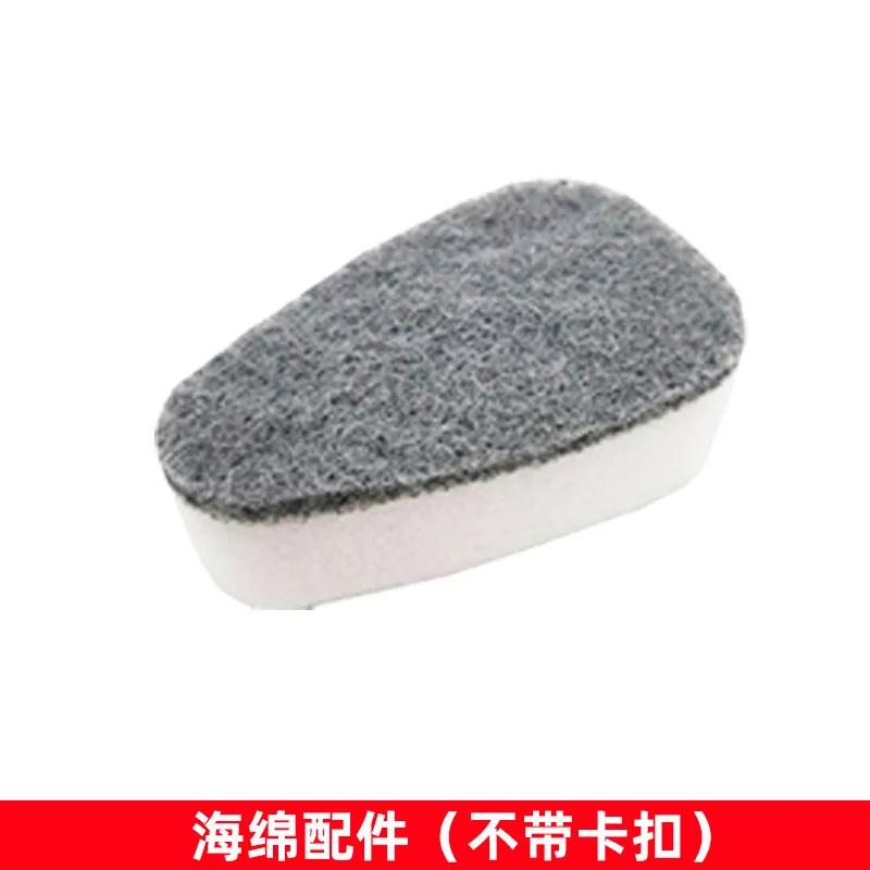 Кухонная щетка для чистки 2 в 1 с длинной ручкой и съемной щеткой-губкой, щетки для мытья посуды, кухонные принадлежности