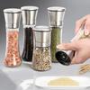 Стеклянная перечница и солонка для барбекю и кухни