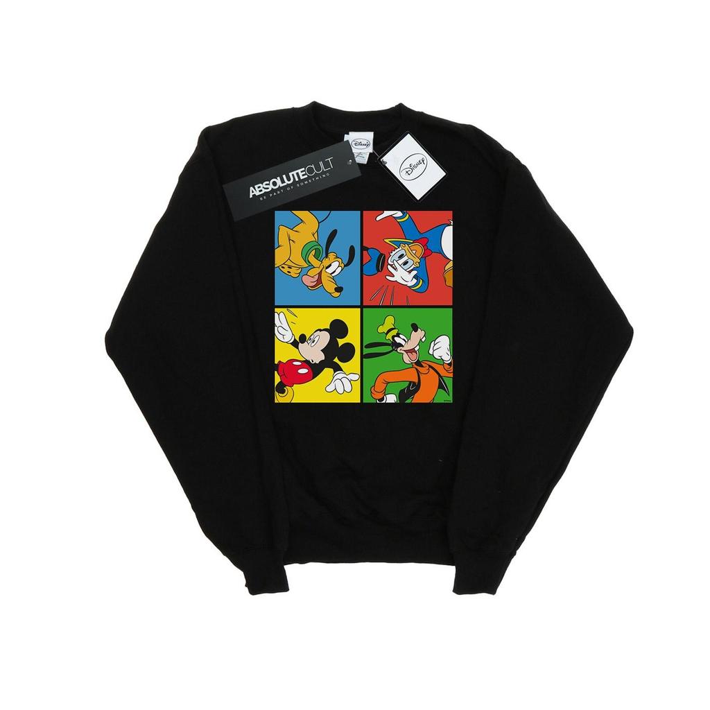 Disney Mens Mickey Mouse Friends Sweatshirt
