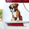 JT106#11.4x15cm Cute Anime Dog Vinyl Car Sticker Animal Pet Puppy Car Bumper Decal