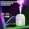 New Mini Home/Office Desktop Humidifiers Diffusers For Home Romantic Light USB Essential Oil Diffuser Car Purifier Air Gift