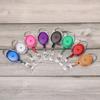 1pc Fashion Durable Stationery Anti-Lost Clip Clip Lanyards Badge Holder Key Ring Retractable