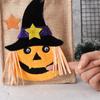 Halloween Gift Non-woven Handbag Cartoon Pumpkin Witch Black Cat Candy Bag Ghost Festival Supplies Happy Halloween Day Decor