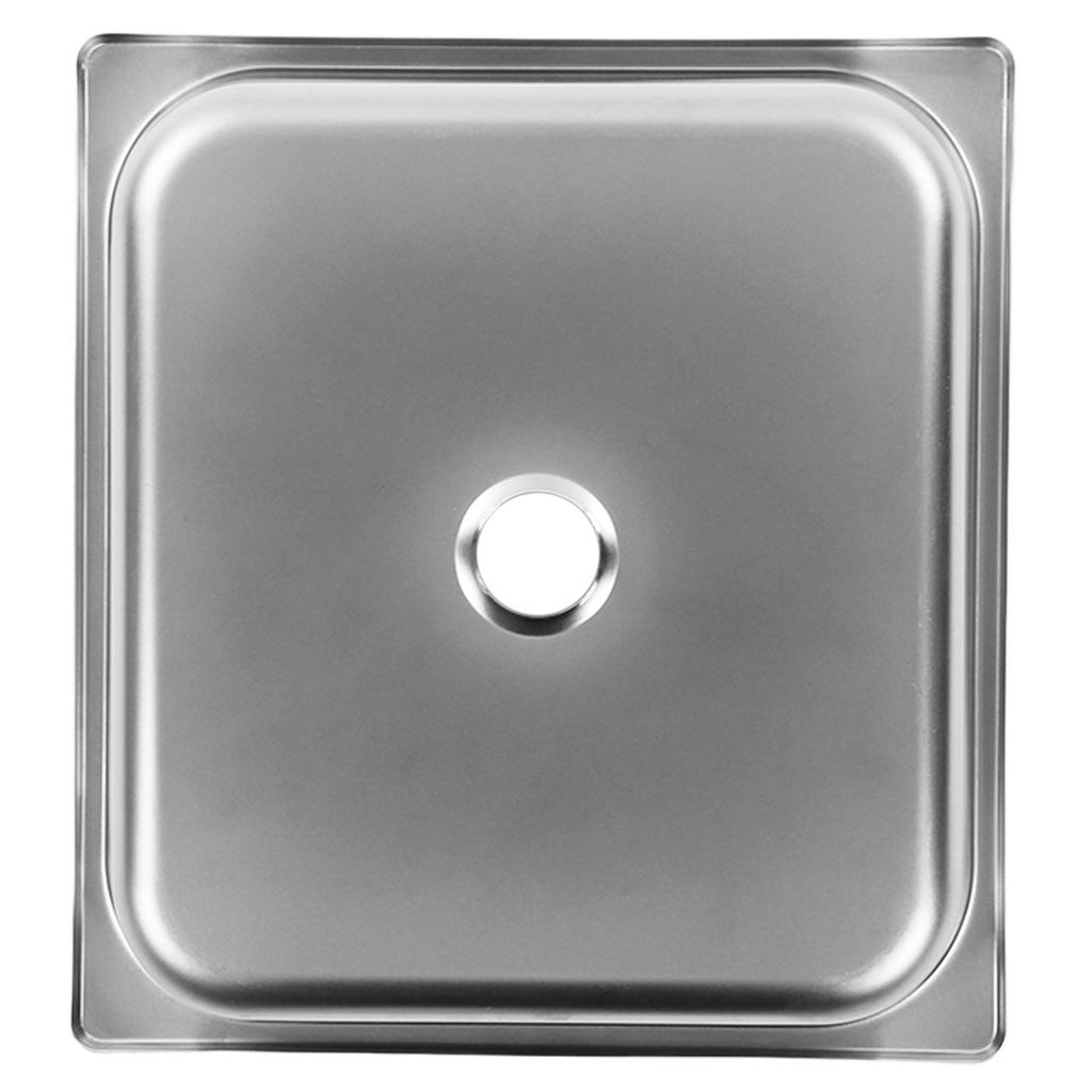 Кухонная мойка 304 нержавеющая сталь не ржавеющая быстрый слив квадратная врезная под столешницу одинарная чаша fo