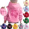 Детские модные повседневные универсальные повседневные толстовки с круглым вырезом для мальчиков и девочек, повседневные лоскутные топы с длинными рукавами, свитшоты