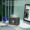 Simulation Aromatherapy Machine Black 225ml 35DB USB Flame Air Diffuser For Coffee Shop Home