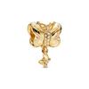 925 Sterling Silver Migratory Bird Butterfly Bee Charm Bead Pendant for DIY Jewelry Bracelet Making