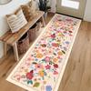 Ковры в богемном стиле для гостиной с цветочным узором, ковер для декора спальни, толстый, моющийся, коврик для пола в лаунже, пушистый, мягкий ковер для кабинета