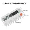 Magnetic Attraction Visual Timer Easy to See Magnetic Countdown Timer with Clear Display for Kitche Office & Gym Use