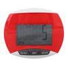Sports Walking Exercise Pedometer Professional Portable Distance Calorie Step Counter with Clip Red