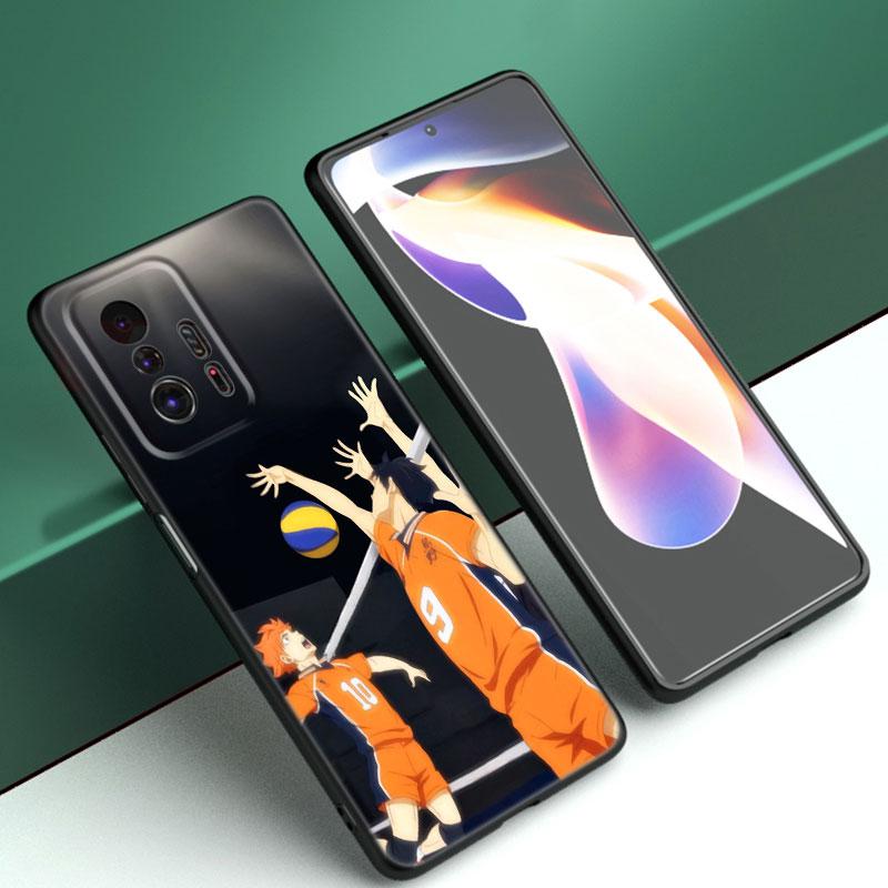 Чехол для телефона с аниме Kozume Kenma Haikyuu для Xiaomi Mi A2 8 9 SE Note 10 10T 11 12 Lite 9T 11T 12S 12T Pro A3 6X 12X, черный чехол