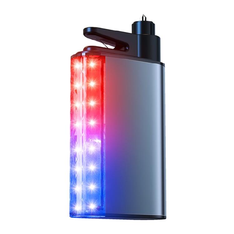 Multifunctional Car Rescues Gadgets with Bright LED Flashlight and Window Hammer for Safe Travel and Outdoor Adventures