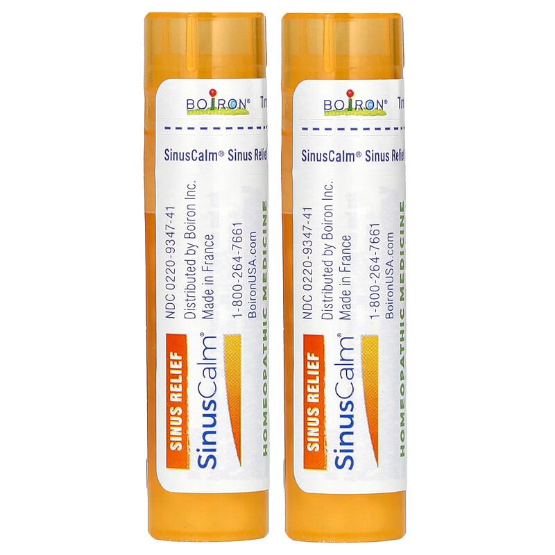 SinusCalm®, Sinus Relief, 2 Tubes, 80 Pellets Each