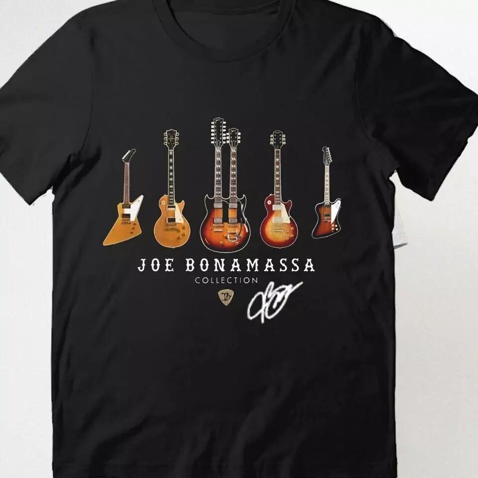 РАСПРОДАЖА Редкая хлопковая футболка Joe Bonamassa Cotton Music для мужчин и женщин S-3XL Унисекс